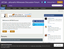 Tablet Screenshot of jwtalk.net